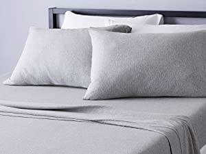 Amazon Basics Cotton Jersey Bed Sheet Set
