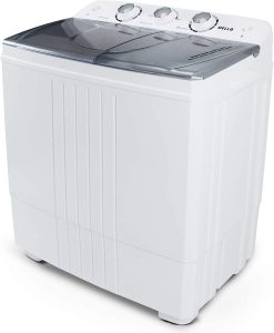 Della Small Compact Portable Washing Machine With Spin Dryer