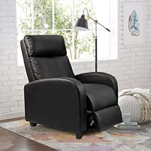 Homall Recliner Padded PU Leather Recliner Chair
