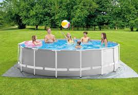 Intex 15′ x 33″ Prism Frame Above Ground Swimming Pool Set with Pump | 28721EH