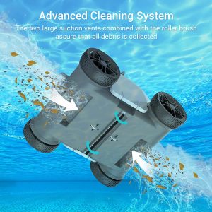 AIPER Cordless Robotic Pool Cleaner with Upgraded Dual-Drive Motors