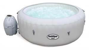 Bestway Lay-Z-Spa Paris: Best inflatable hot tub for LED lighting