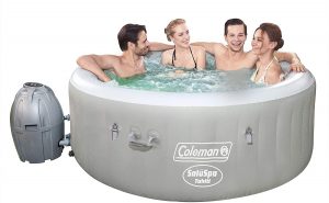 Coleman SaluSpa Tahiti AirJet: A best inflatable hot tub for advanced control