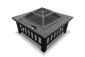Grillz Fire Pit BBQ Table Grill Outdoor