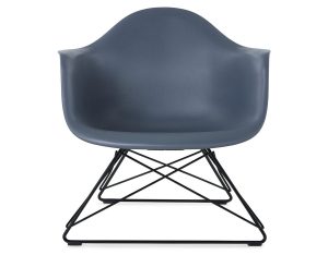 Herman Miller Eames Molded Plastic Armchair, Wire Base