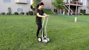 Step 'N Tilt Core Lawn Aerator Version 3 (with Container)