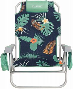 Lightspeed Outdoors Reclining Beach Chair